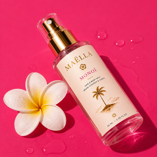 Brume Corps & Cheveux Monoï – 60ml | Maëlla Fragrance☀️